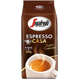 Segafredo Casa & Intermezzo Whole Beans Coffee Variety Pack, Arabica/Robusta blend, 17.6oz/500g (Pack of 2 total)