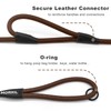MORXIL Rope Dog Leash with Two Handles, 6 Foot Heavy