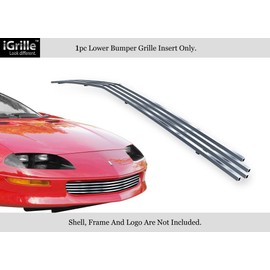 APS Compatible with 1993-1997 Chevy Camaro Stainless Steel Billet Grille Insert C86000S