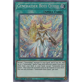 Yu-Gi-Oh! - Generaider Boss Quest - MYFI-EN035 - Secret Rare - 1st Edition - Mystic Fighters