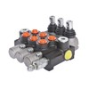waltyotur Monoblock Hydraulic Directional Control Valve, 3 Spool 13 GPM