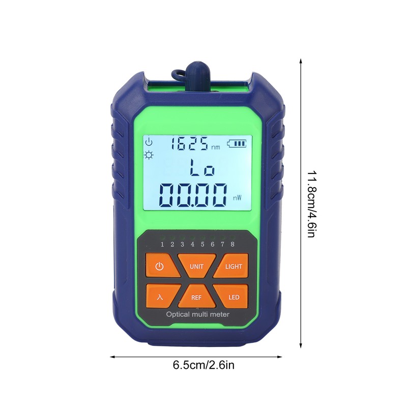 Optical Multi Meter Portable Mini Power Fiber Optic Cable Tester