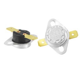 sourcing map 2 Pcs 85 Celsius Temperature Control Switch Thermostat N.C KSD301
