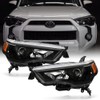 ACANII - For 2014-2020 Toyota 4Runner Halogen Black Projector Headlights