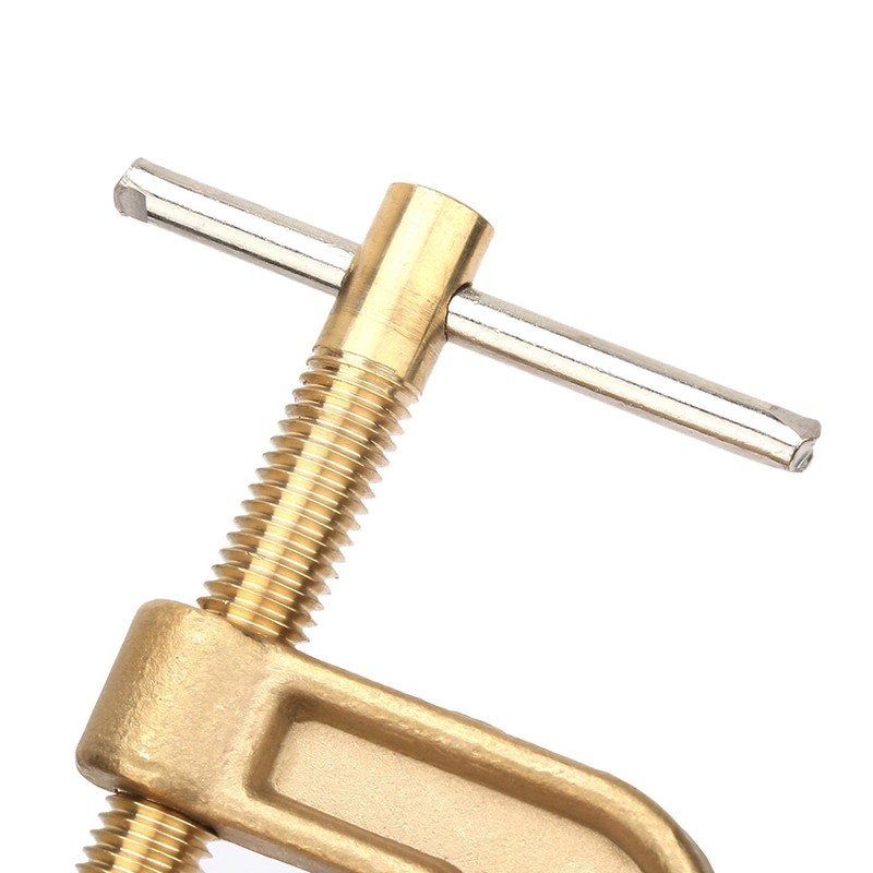 Welding Ground Clamp, 500A Brass Material Classical G Shape Ground
