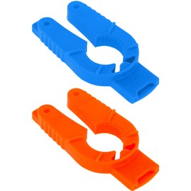 Soda Bottle Top Opener - Pack of 2 - Plastic Bottle Opener - Twist Bottle and Can Openers