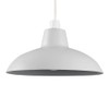 Retro Style Grey Metal Easy Fit Ceiling Pendant Light Shade