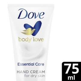 Dove Essential Care Body Love Hand Cream long lasting care for touchably soft & smooth hands for dry skin 75 ml