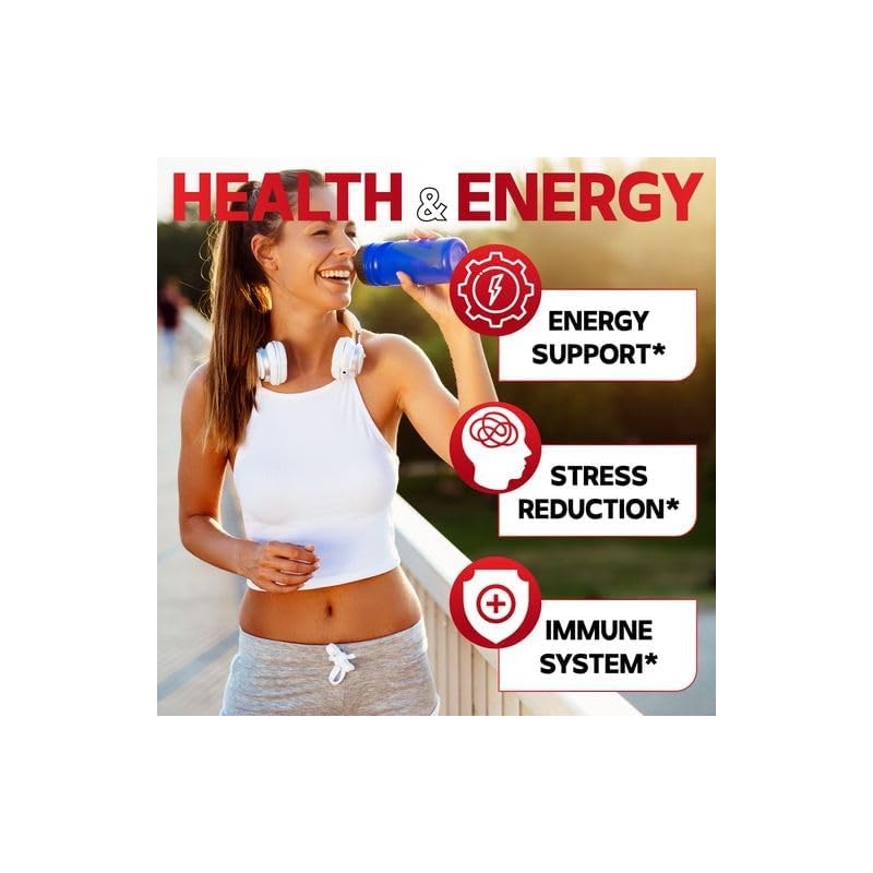 10000Mg Fenugreek Capsules - 3in1 Combined Ashwagandha & Maca -