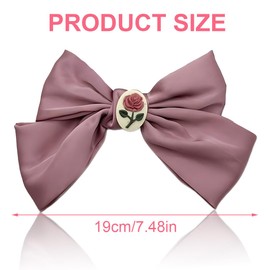 EBHO 1 x Pink Hair Bow, Hair Clip, Bow, Hair Accessories, for Hair Decoration Accessories