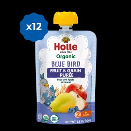 Holle Baby Food Blue Bird Organic 3.5 oz (Pack Of 12)
