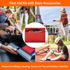 Car Emergency Kit with Air Compressor,Roadside Emergency Car Kit for
