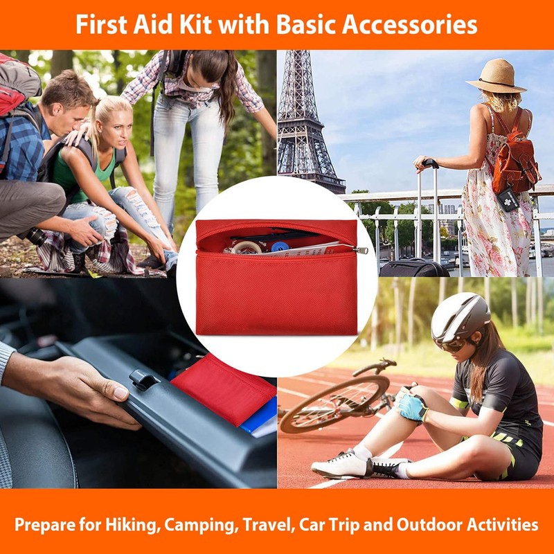 Car Emergency Kit with Air Compressor,Roadside Emergency Car Kit for