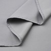 Zdada Grey Round Table Cloth, 230cm/90Inch Large Circular Table Cloths,