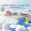 Waterproof Mattress Protector Double Bed 135 x 190 cm, Fits