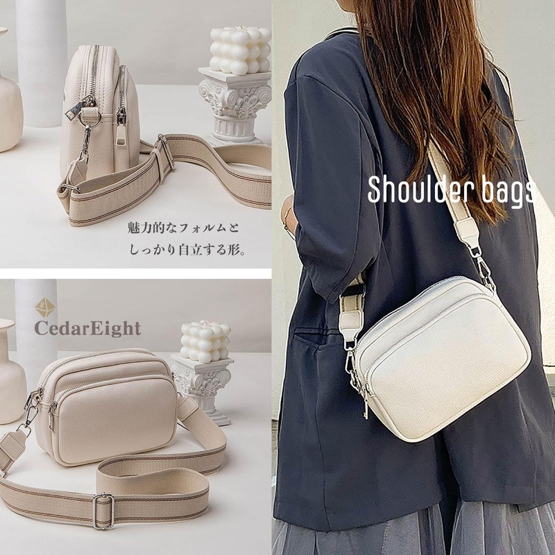 Cedar Eight Women's Compact Shoulder Bag, Braun