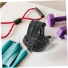 WHAMVOX Flat Bike Pedals with Straps Exercise Bike Pedal Pads