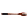 Tbest Wooden Fork, Waffle Iron, Kitchenware, Cutlery for Picnic, Barbecue,