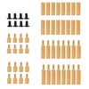 Geekworm PCB M2.5 Brass Standoffs Spacers Screws Pack for Raspberry
