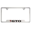 MVP Chrome License Plate Frame for Pontiac GTO