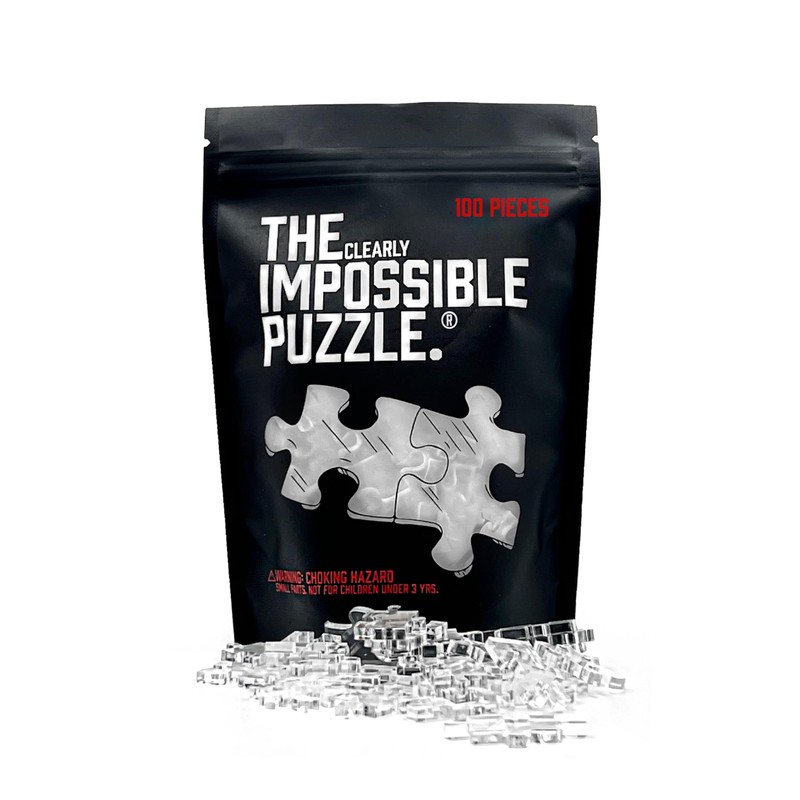 The Clearly Impossible Puzzle 100, 200, 500, 1000 Pieces Hard
