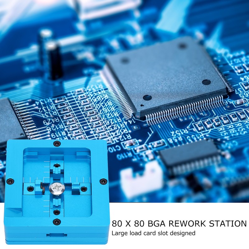 BGA Reballing Rework Station Double Frame Template Stencil Welder Kits