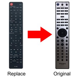 ECONTROLLY RC-906S sub RC-975S Replace Remote Control fit for Integra Network Stereo Receiver DTM-6 DTM-7 DTM-40.7 DTM6 DTM7 DTM40.7