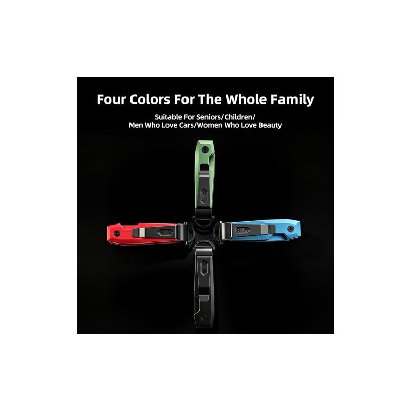 Compact Metal Key Organizer for Men and Women