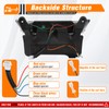 GODCTSUP Club Car LED Headlight with Bumper, 12V Golf Cart