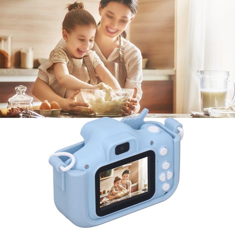 Kids Camera Toys Digital Photo Video Recording Camcorder Cute Cartoon