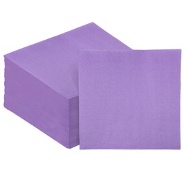 Surprisist - Servilletas desechables de 12,7 x 12,7 cm, papel de servilleta de bebidas para cóctel, boda, cena, fiesta de cumpleaños, postres, vino (120 unidades)