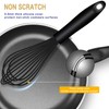 OYV Dishwasher Safe Silicone Whisk, Sealed Waterproof Design Set of