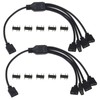 LT Easiyl 2PCS ARGB Splitter Cable 5V 3 Pin Addressable