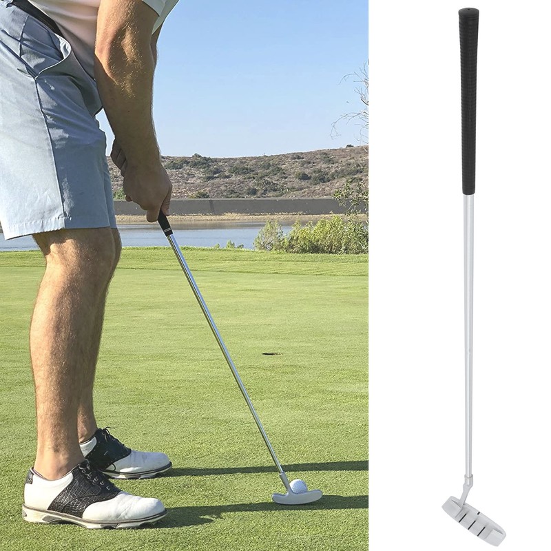 3‑Section Foldable Golf Putter Club Portable Aluminium Alloy Handed Putter