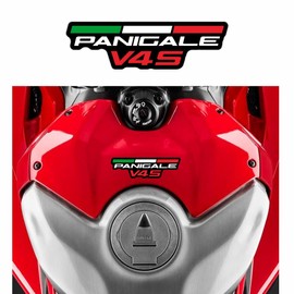 Calcomanía de carenado frontal 2D para depósito de combustible Ducati Panigale V4S