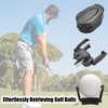 SYEYCW 3 Pcs Golf Ball Retriever for Putter, Plastic Foldable