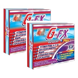 G-fx Plus C/60 Cap Reparador De Articulaciones Pack/2