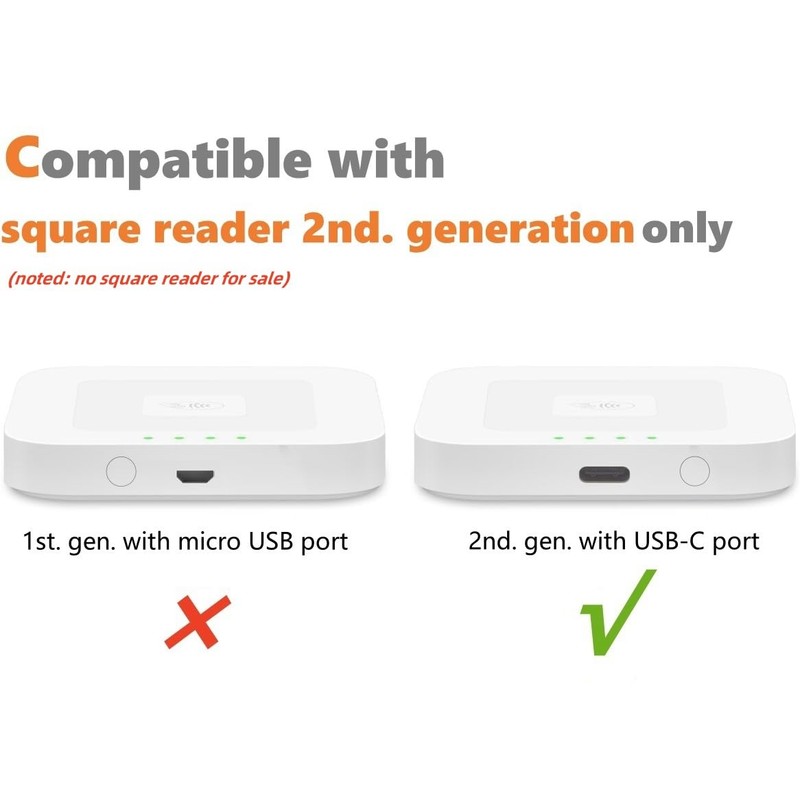 Square Dock for Square Reader 2nd Generation, Holder Stand for
