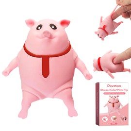 Anti-Stress Pig, Anti Aggression Pig, Squishy Squeeze Toy, Stress Toy Pig, Piggy Squeeze Toy, Anti Stress Toy for Adults and Children