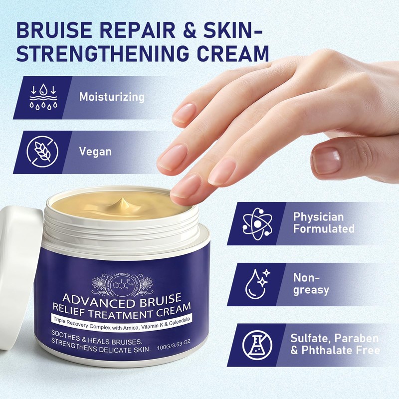 fugit Bruise Cream - Bruise Repair & Skin Arnica Bruise