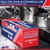 Ox Plastics Standard Premium Aluminum Foil | 12”x1000 Feet Long