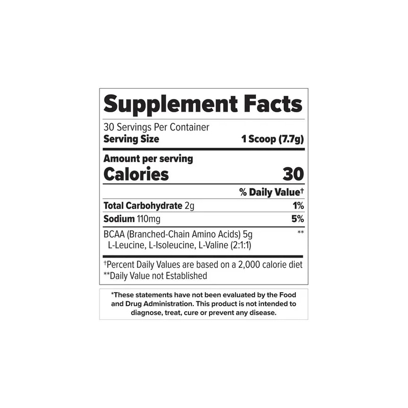 Aminoacidos Finaflex Pure Bcaa 211 Con Vitamina C 30 Sr