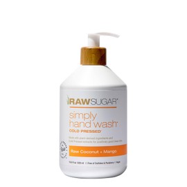 Raw Sugar Natural Hand Wash Raw Coconut Mango 16.9 FL. oz