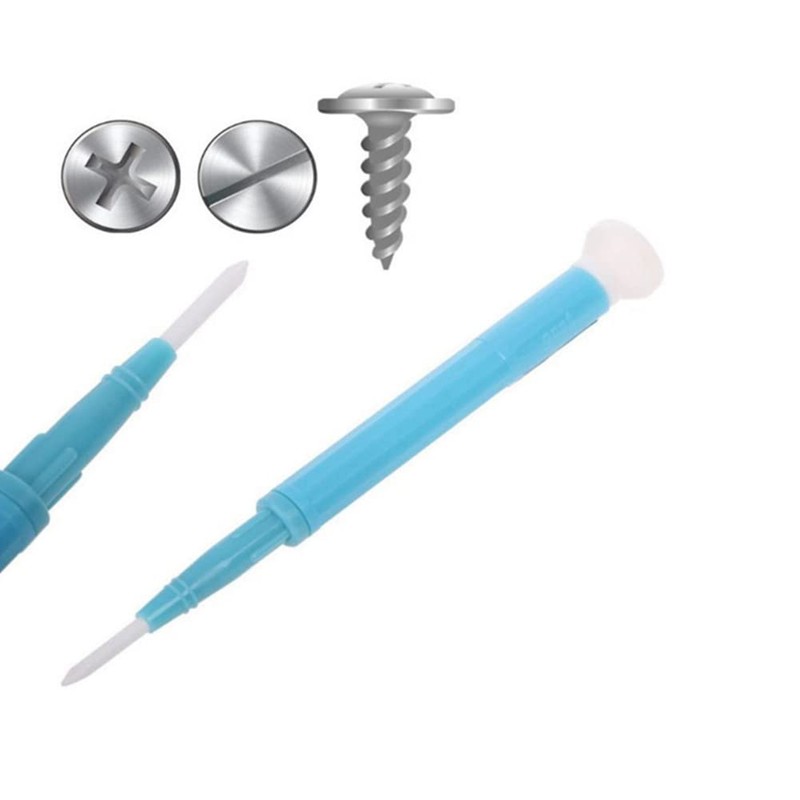SPORTARC Ceramic Screwdriver Anti-Static Non Magnetic Slotted Screwdriver CD-15/20/25/100