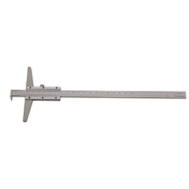 CNC QUALITÄT Depth Vernier Caliper 200 mm with Hook DIN 862