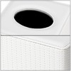 Sumnacon Square Tissue Box Cover with Magnetic Closure, PU Leather