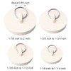 nuoshen 4 Pcs Bath Plugs,Sink Plug Rubber Drain Stopper Kitchen