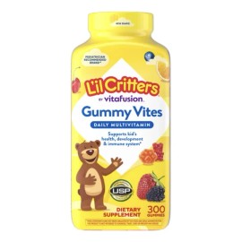 Multivitamínico Niños 300gom Refuerza Sistema Inmune Lil Cri Sabor Fresa Y Limon