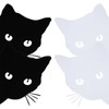VGOL 4Pcs Peeking Cat Car Sticker and Decal - Cartoon