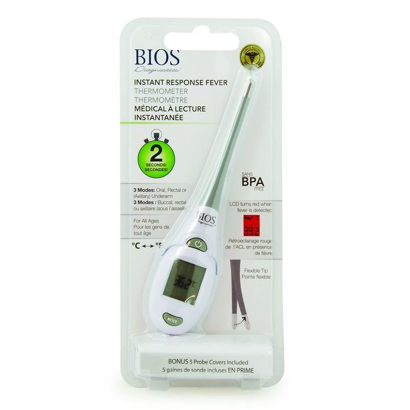 BIOS Diagnostics Instant Response Fever Thermometer